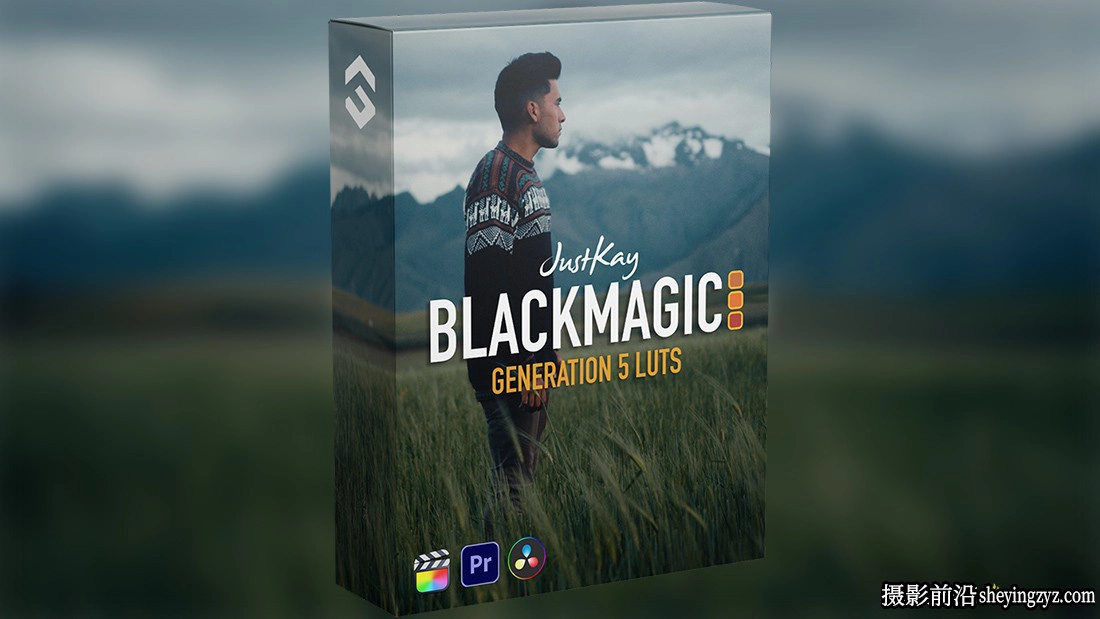 Justkay黑魔法高端电影调色LUT预设 Film Space - Justkay Blackmagic Gen 5 LUT