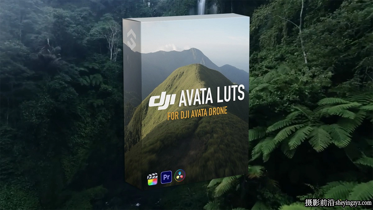 JustKay-DJI Avata LUTs 大疆穿越无人机航拍视频剪辑调色LUT预设