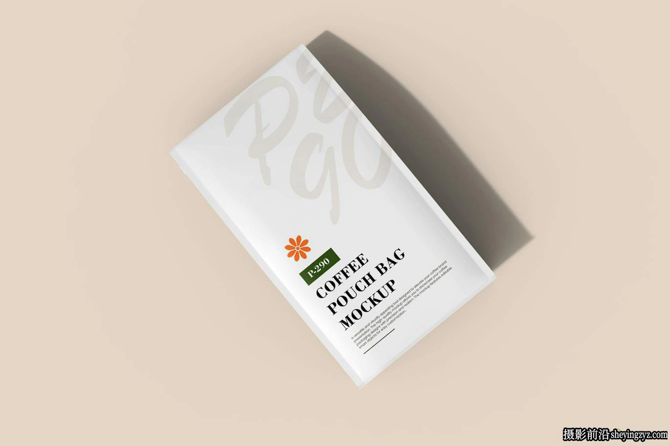 咖啡袋包装样机,食品袋样机,咖啡袋样机模型