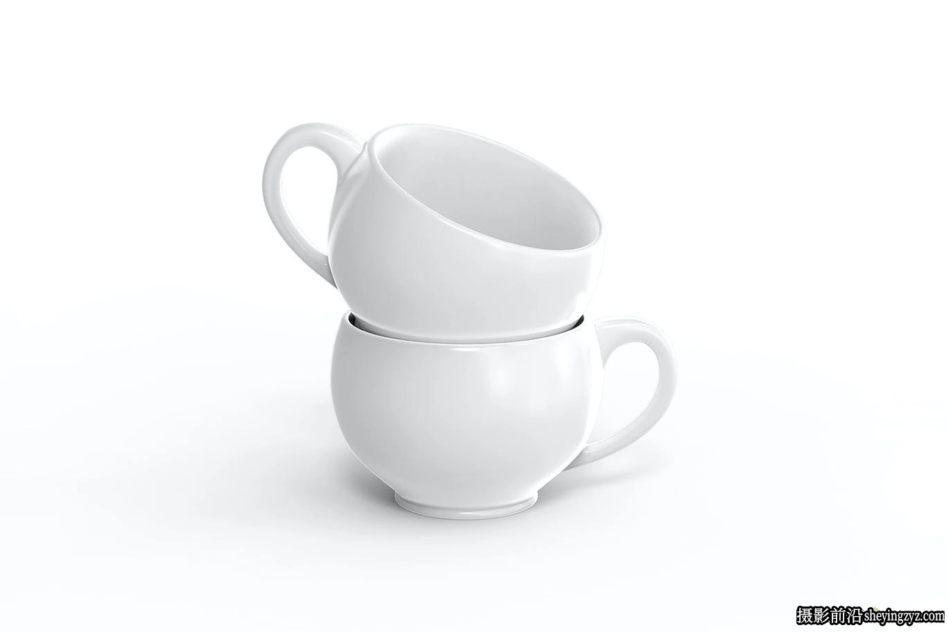 逼真的茶杯样机,杯子样机模型