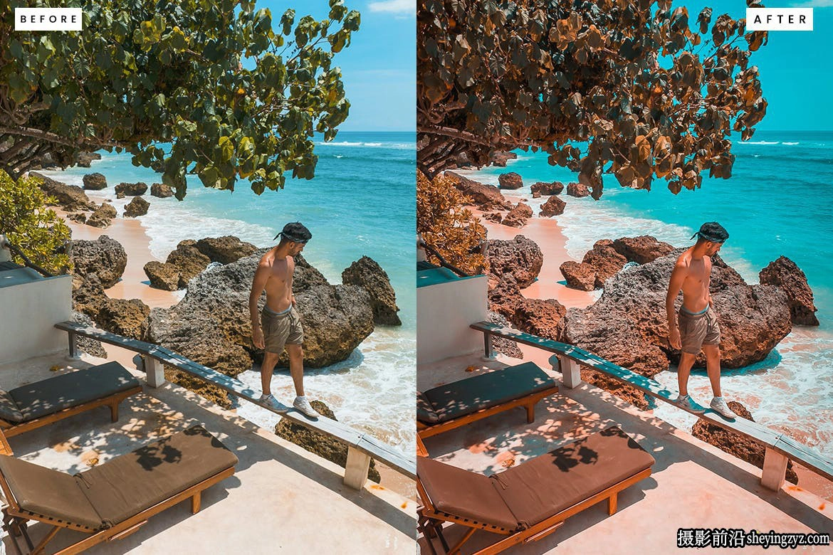 免费lr预设-10种异国情调旅拍风光人像后期调色Lightroom调色预设