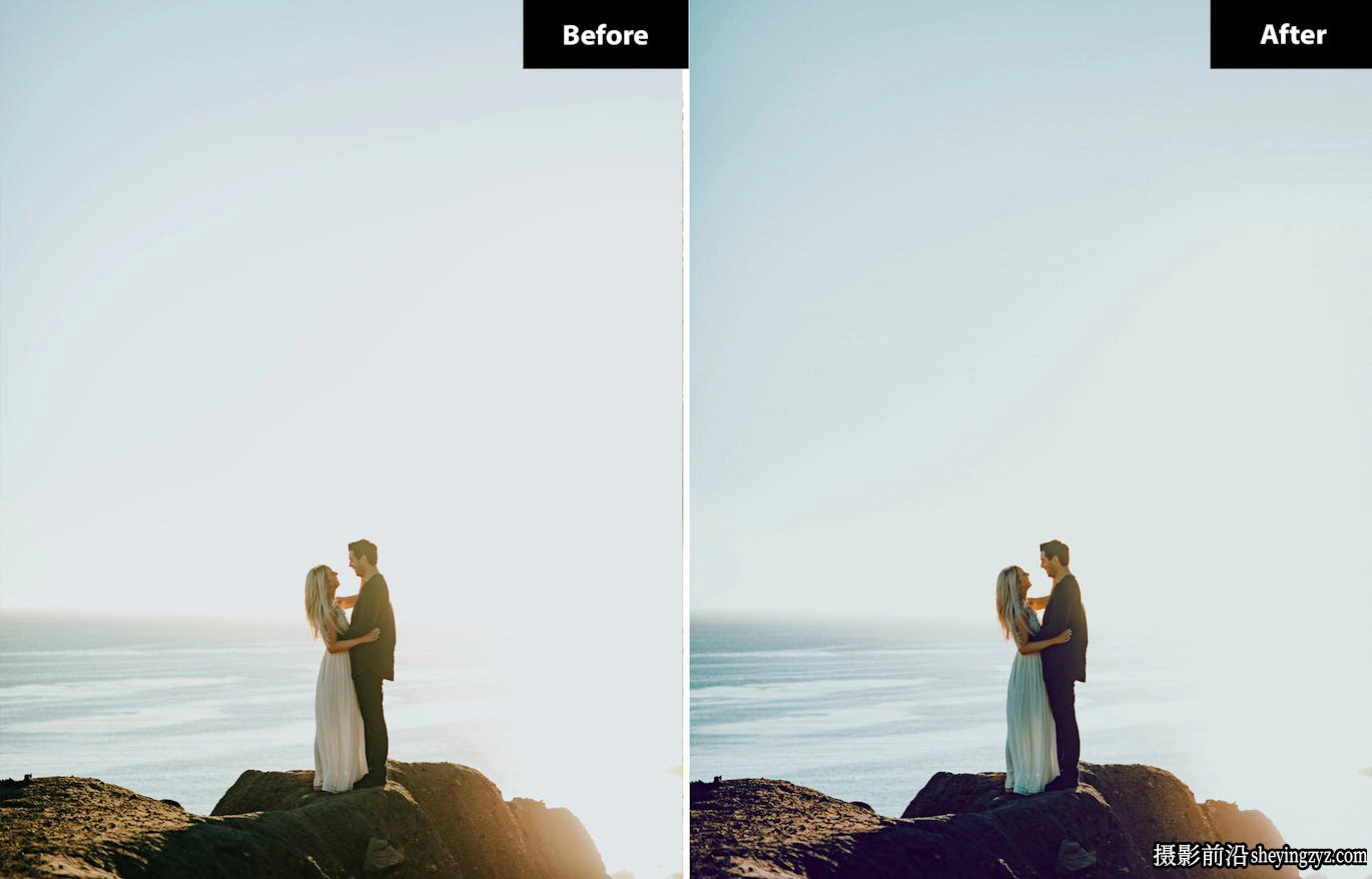 6种经典电影婚礼人像后期调色Lightroom预设 Photoshop预设