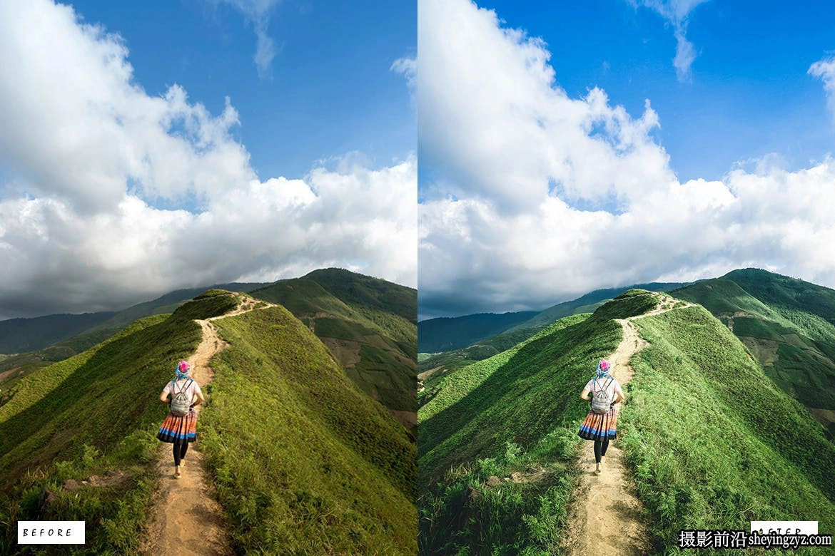 10种INS旅拍风光人像摄影后期调色Lightroom预设
