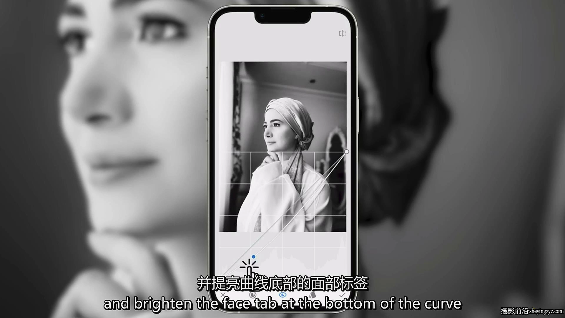 摄影师Soli Art - iPhone手机创意人像摄影及后期修图教程-中英字幕