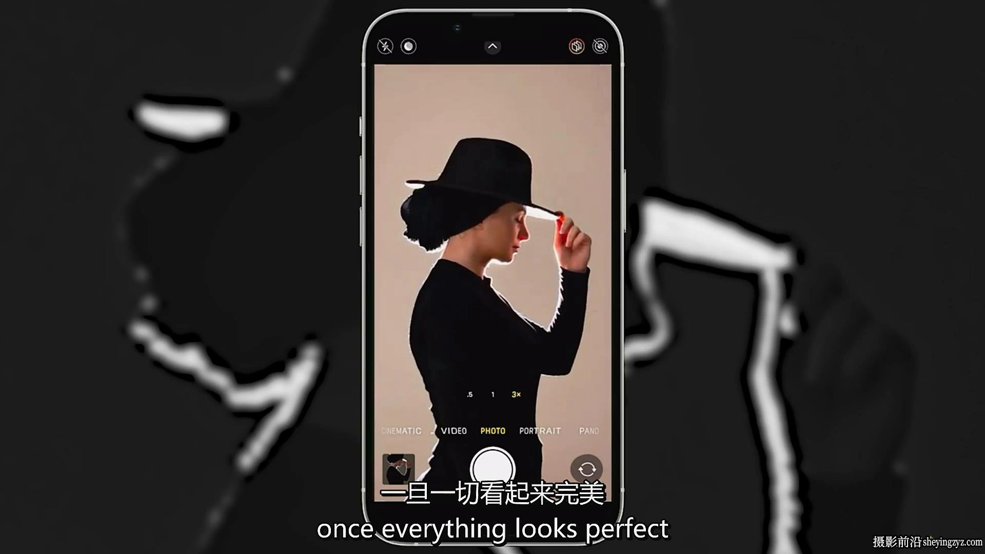摄影师Soli Art - iPhone手机创意人像摄影及后期修图教程-中英字幕