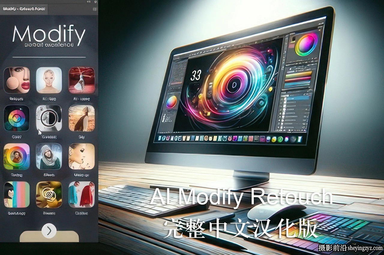 AI人工智能修图插件 AI Modify Retouch 完整中文汉化版