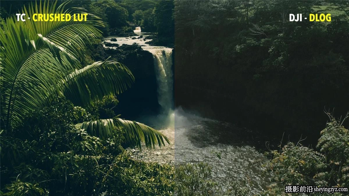 DCinelike Dlog-m LUT DJI大疆无人机航拍灰片还原LUT预设调色滤镜
