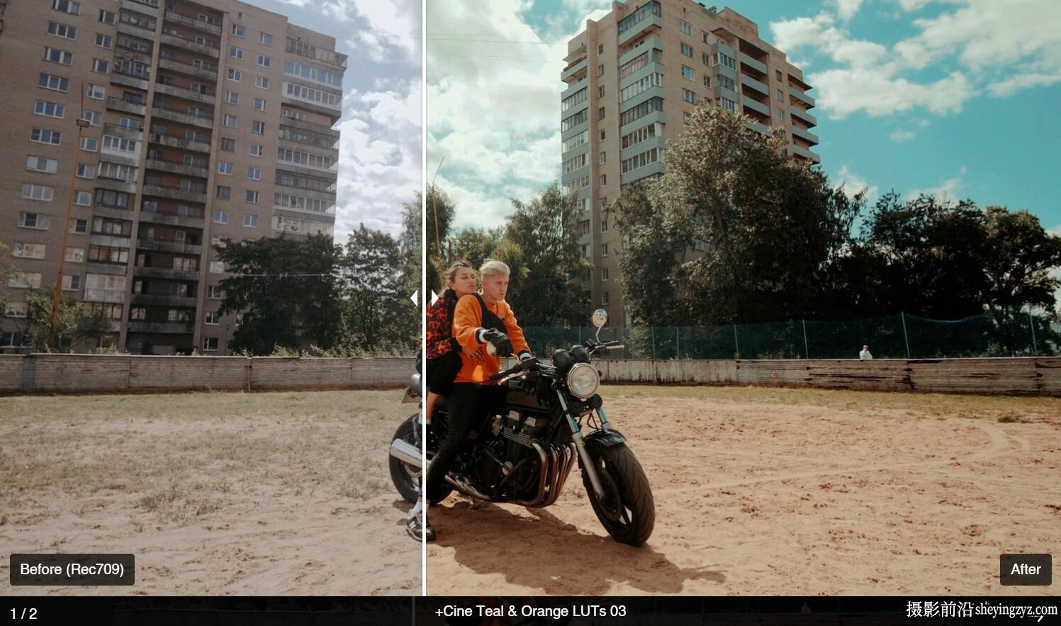 好莱坞电影橙绿色LUT预设CINEGRADING+CINE TEAL ORANGE LUTS