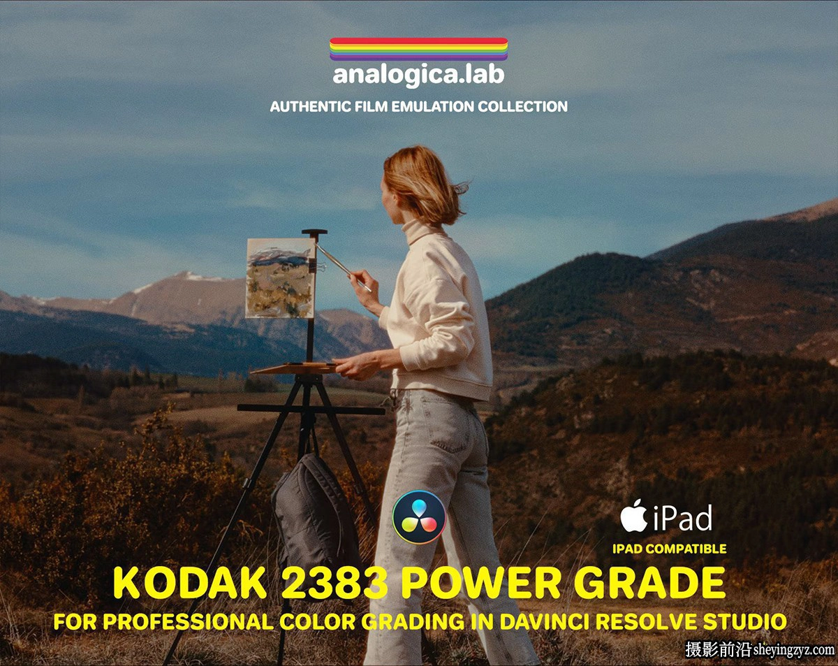 AnalogicaLab -KODAK 2383 PowerGrade 柯达2383胶片模拟LUT预设/达芬奇节点