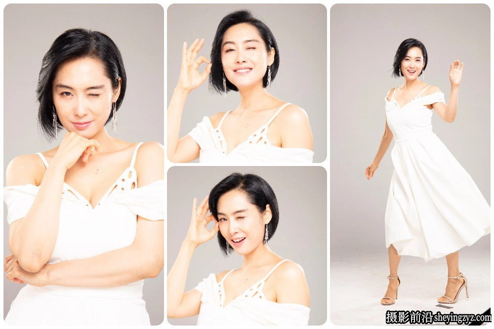 气质明星美女棚拍人像摄影未修RAW原图练习素材110张