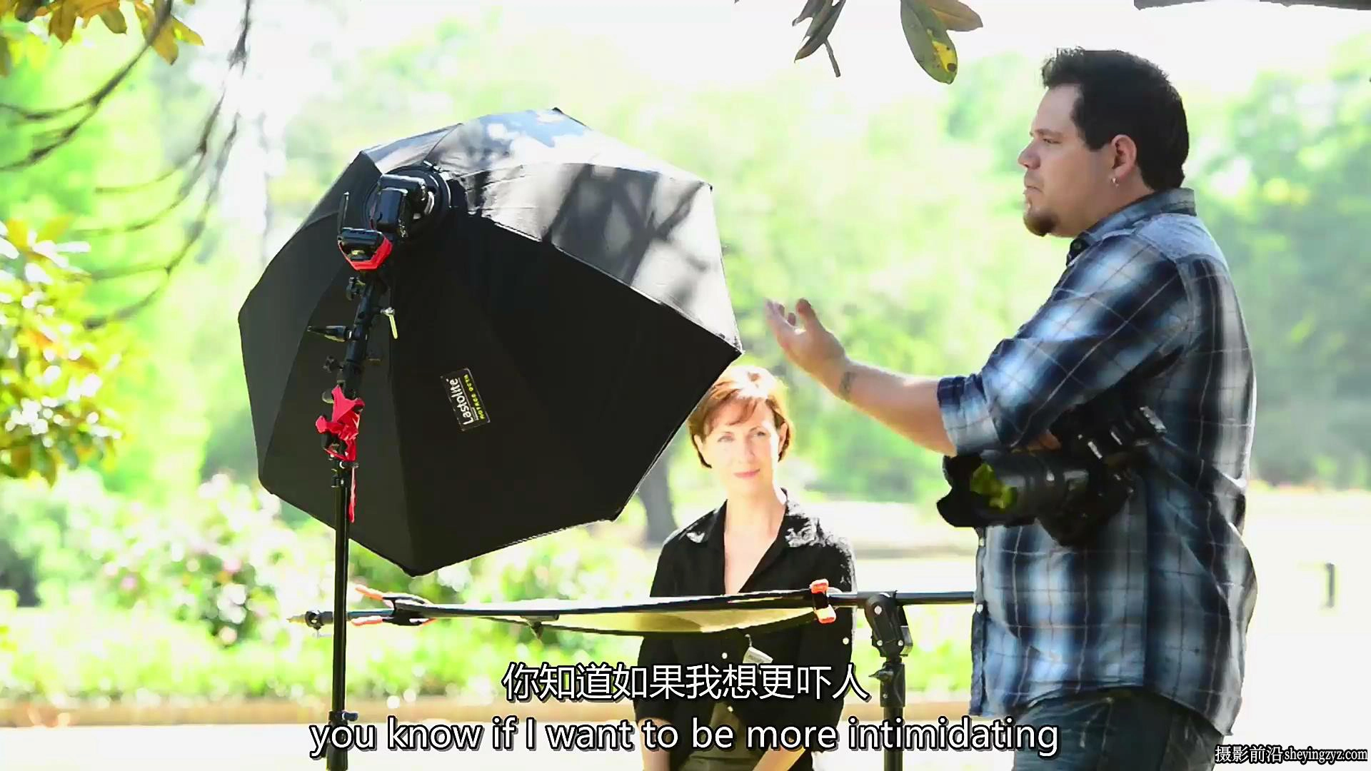 Fstoppers- Dylan Patrick 风格化电影头像摄影布光及后期教程-中英字幕