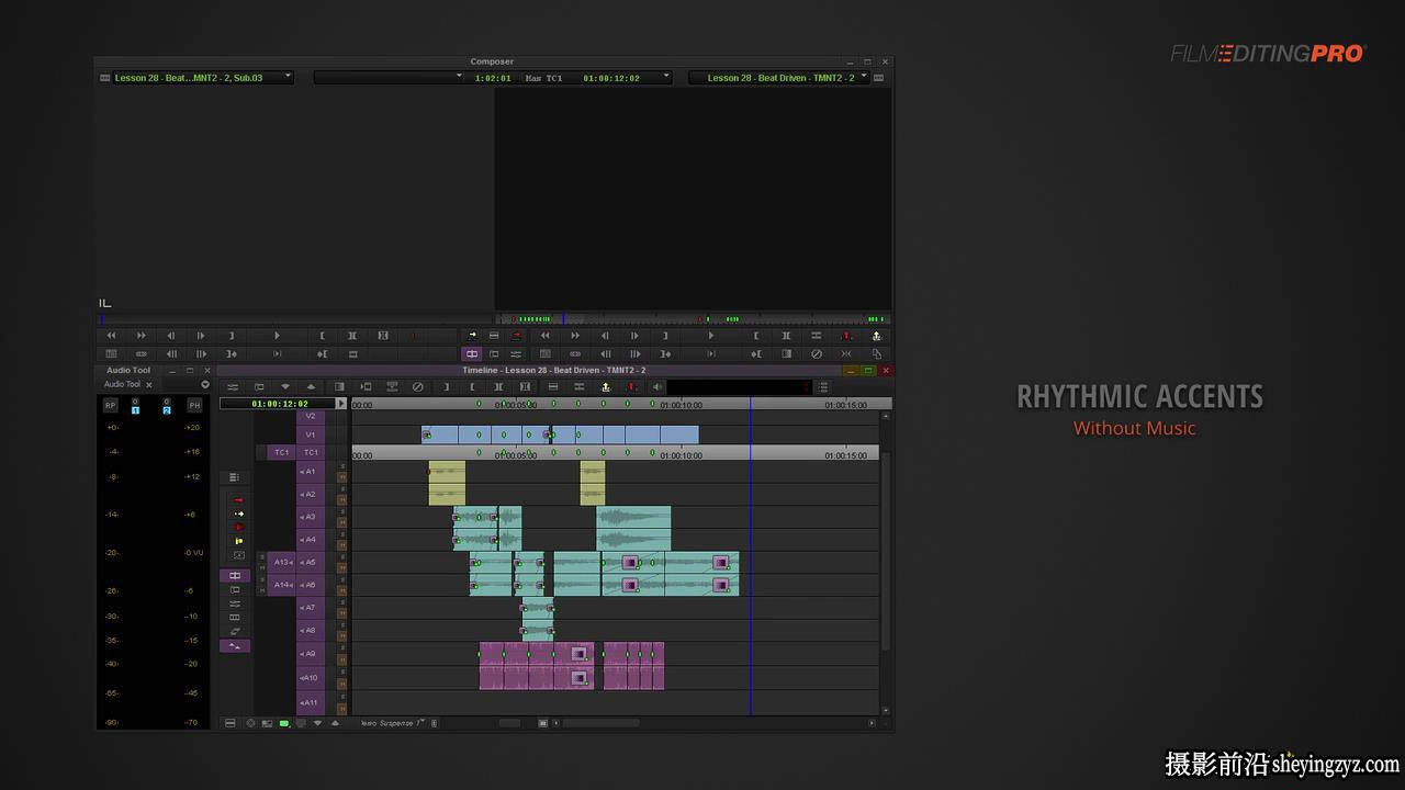 Film Editing Pro 专业电影预告片剪辑艺术完整教程-中英字幕