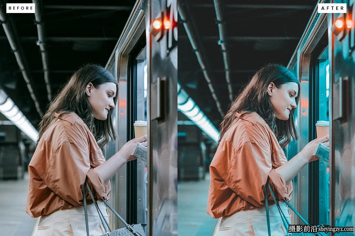 旅拍电影色彩人像后期调色LR预设 Train Outcast Lightroom Presets