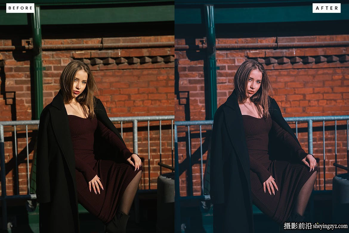 10种秋季旅拍青橙色调后期调色LR预设 Fall Lightroom Presets