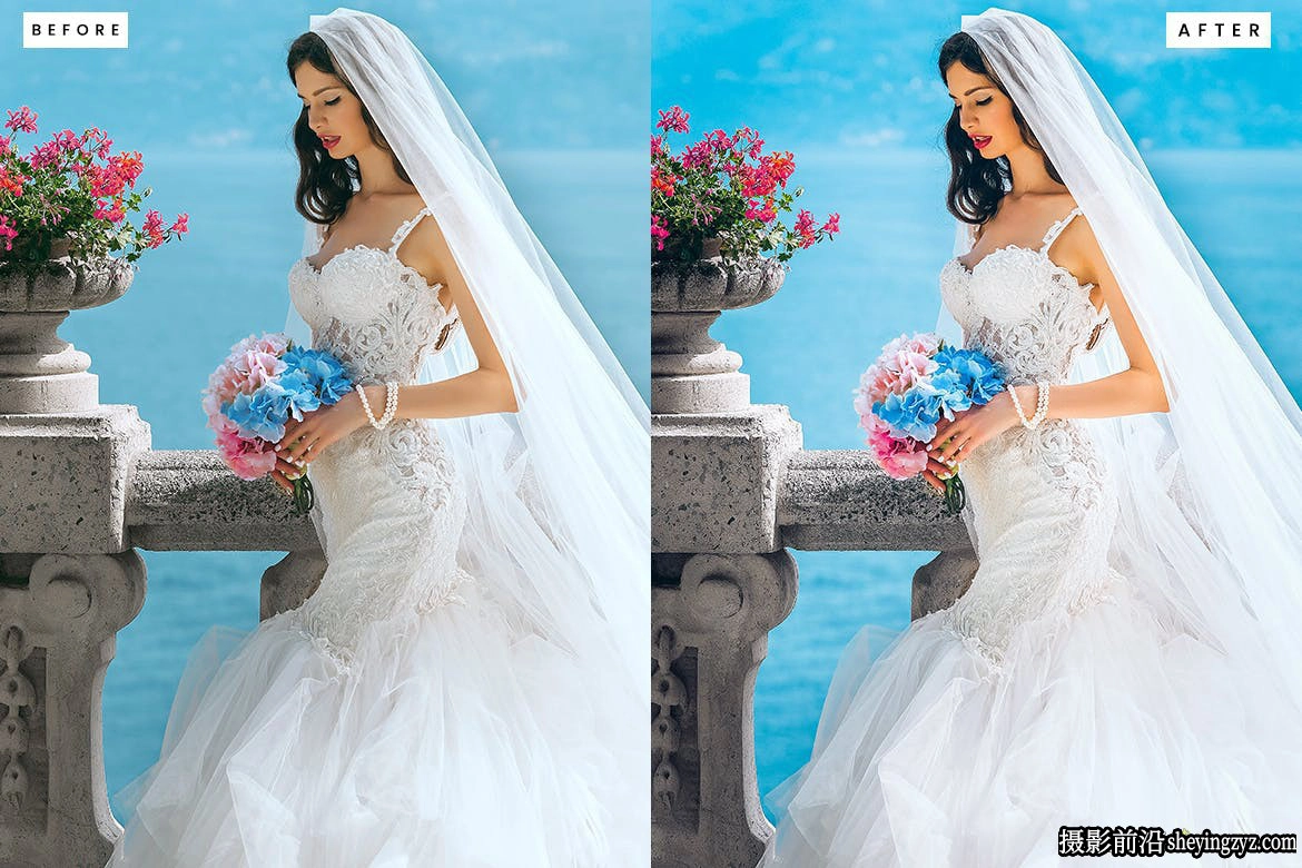 复古电影婚礼胶片人像LR预设 Vintage Wedding Lightroom Presets