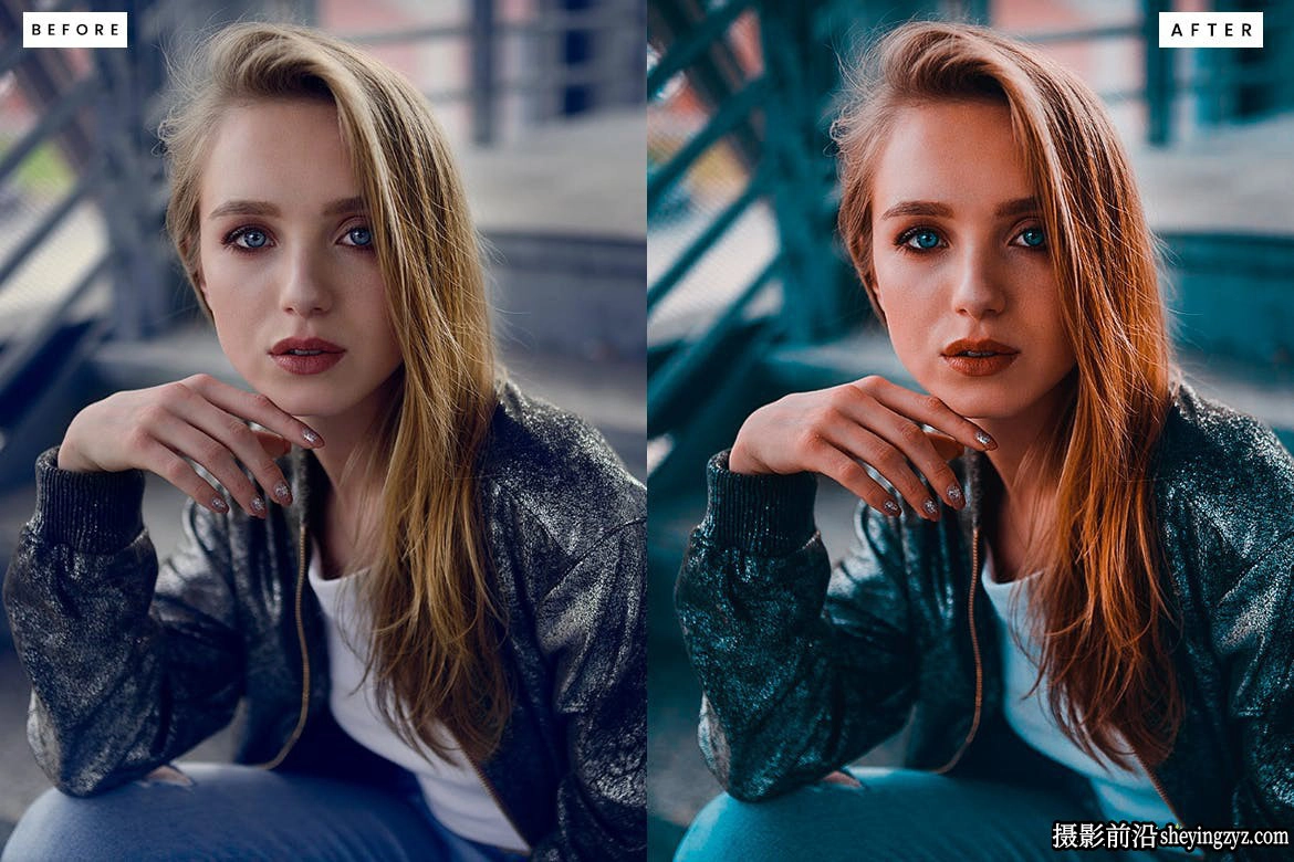 旅拍蓝绿色电影胶片风光LR预设 Rockabilly Lightroom Presets