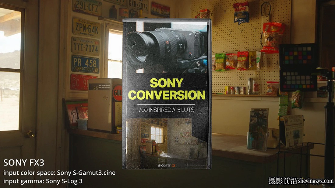 索尼SLOG3转REC709LUT预设完整版 Tropic Colour – SONY CONVERSION LUTS