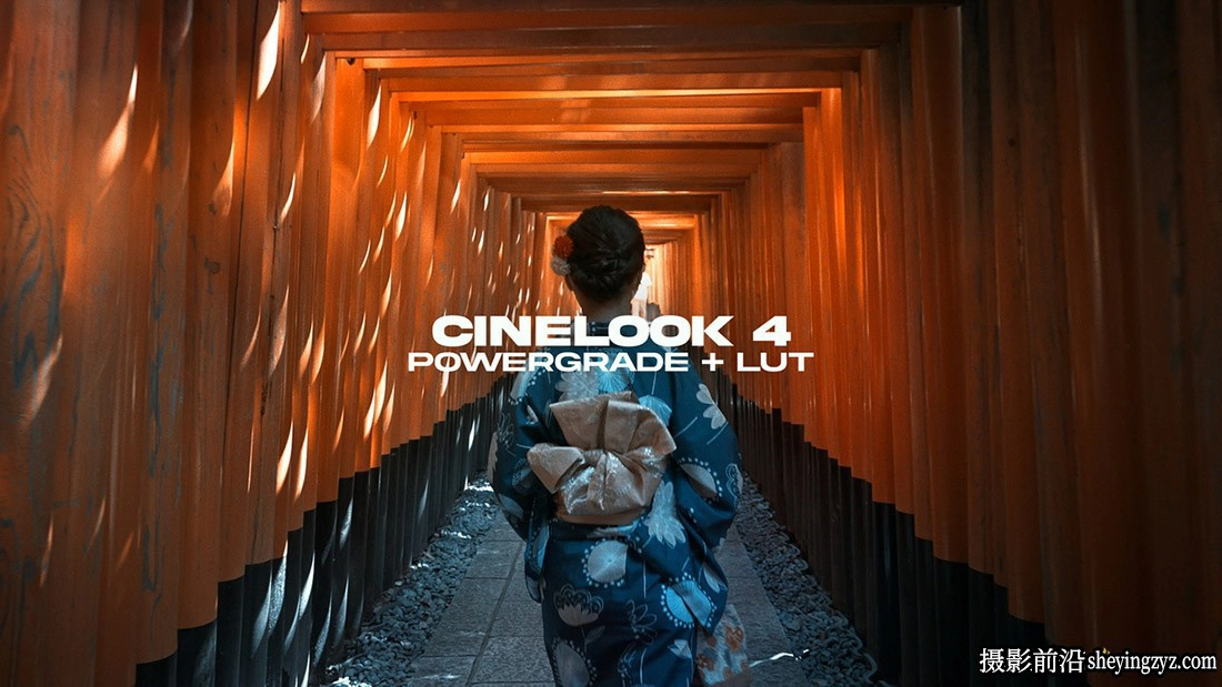 橙蓝色电影大片调色LUT预设/达芬奇节点 Nomadic George-CineLook 4 LUT