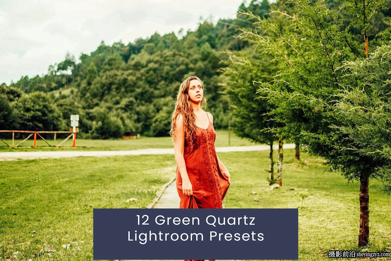 绿色调胶片人像后期调色Lightroom预设 Green Quartz Lightroom Presets
