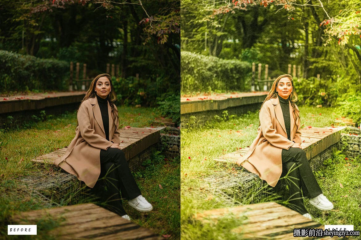 绿色调胶片人像后期调色Lightroom预设 Green Quartz Lightroom Presets