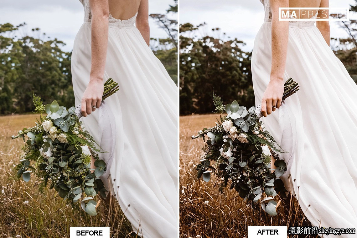 10个豪华乡村婚礼人像Lr预设 10 RUSTIC WEDDING Lightroom Presets