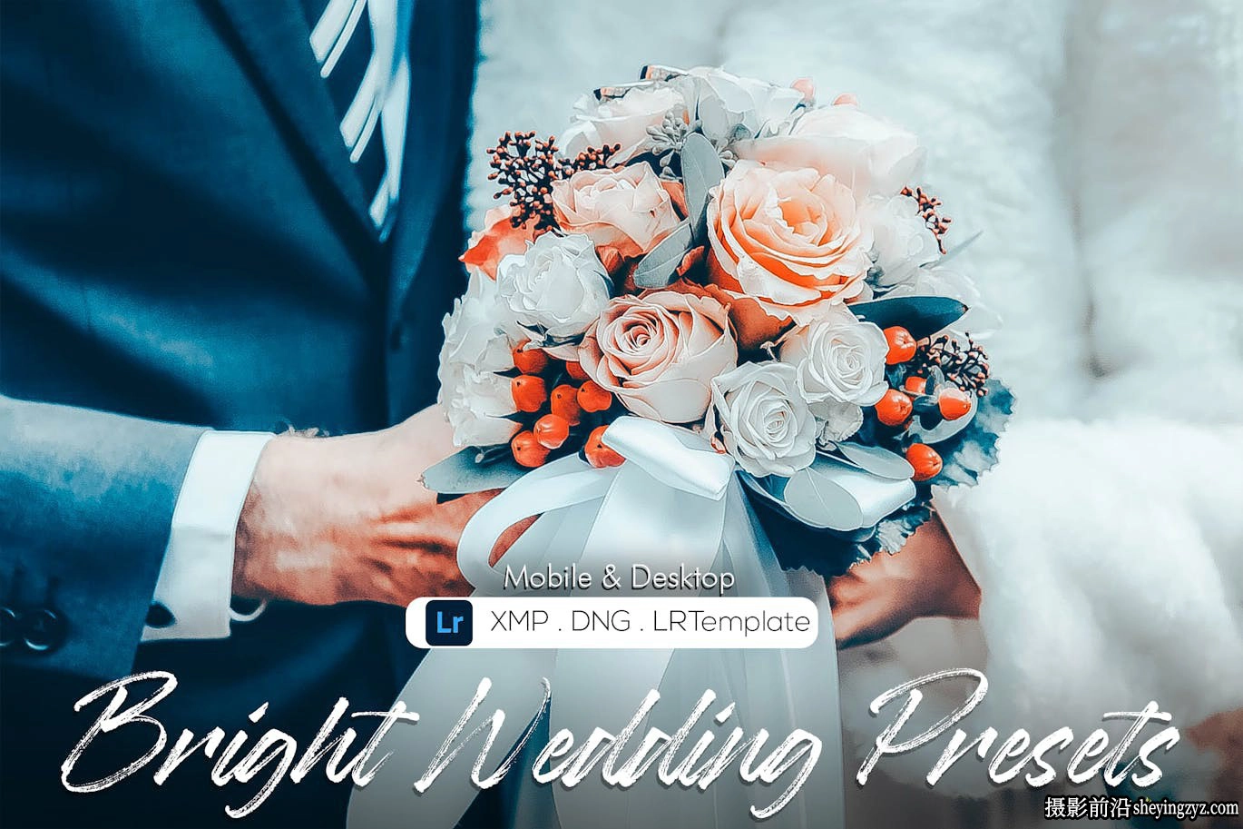 电影婚礼后期调色Lightroom预设 Bright Wedding Presets