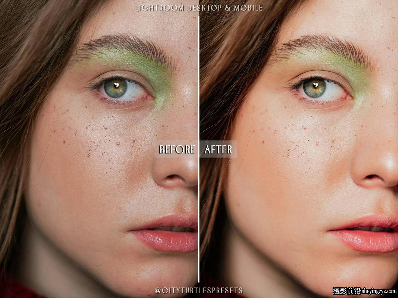 玻璃皮肤效果人像LR预设 Korean Glass Skin Lightroom Presets