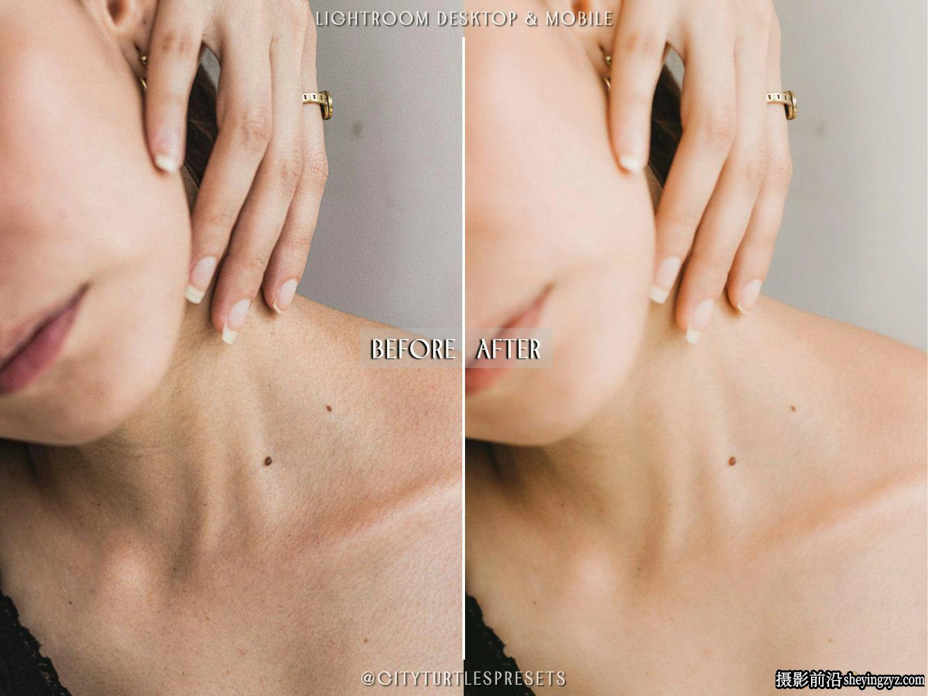 玻璃皮肤效果人像LR预设 Korean Glass Skin Lightroom Presets