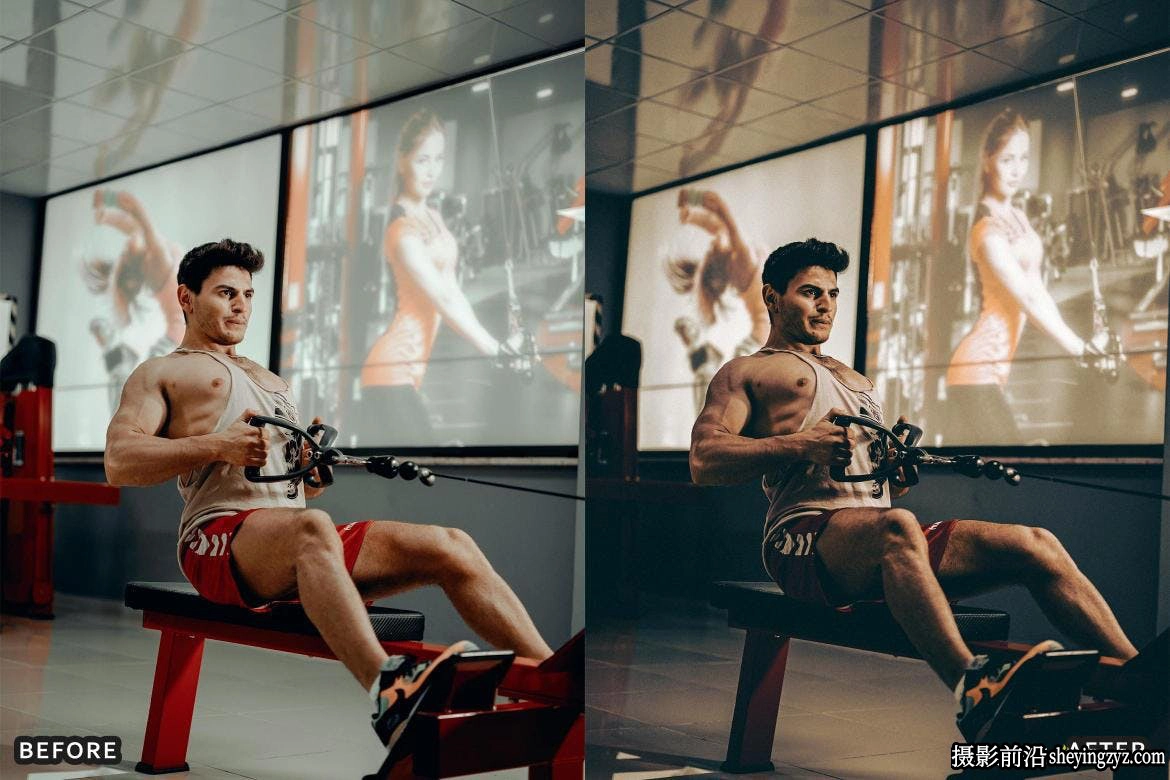 健身运动人像后期调色LR预设 Ultimate Gym Fitness Lightroom Presets