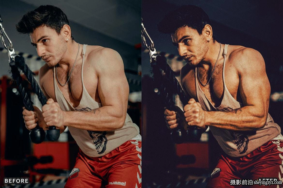 健身运动人像后期调色LR预设 Ultimate Gym Fitness Lightroom Presets