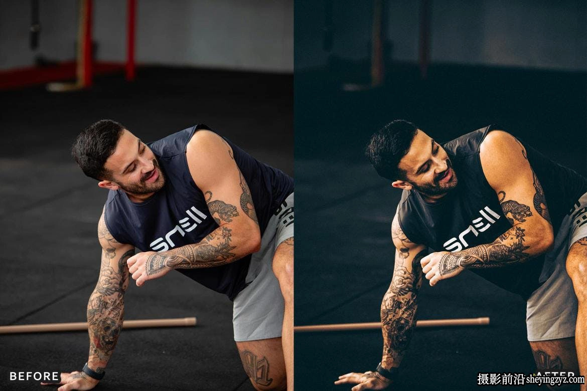 健身运动人像后期调色LR预设 Ultimate Gym Fitness Lightroom Presets