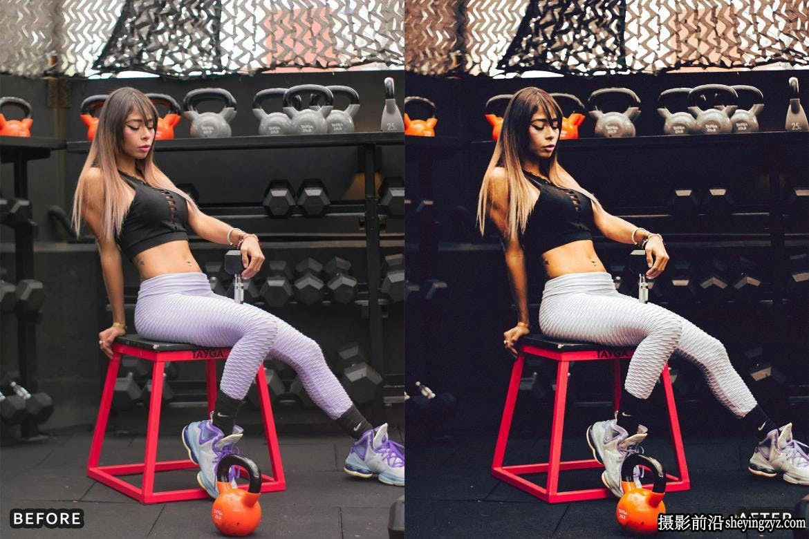 健身运动人像后期调色LR预设 Ultimate Gym Fitness Lightroom Presets