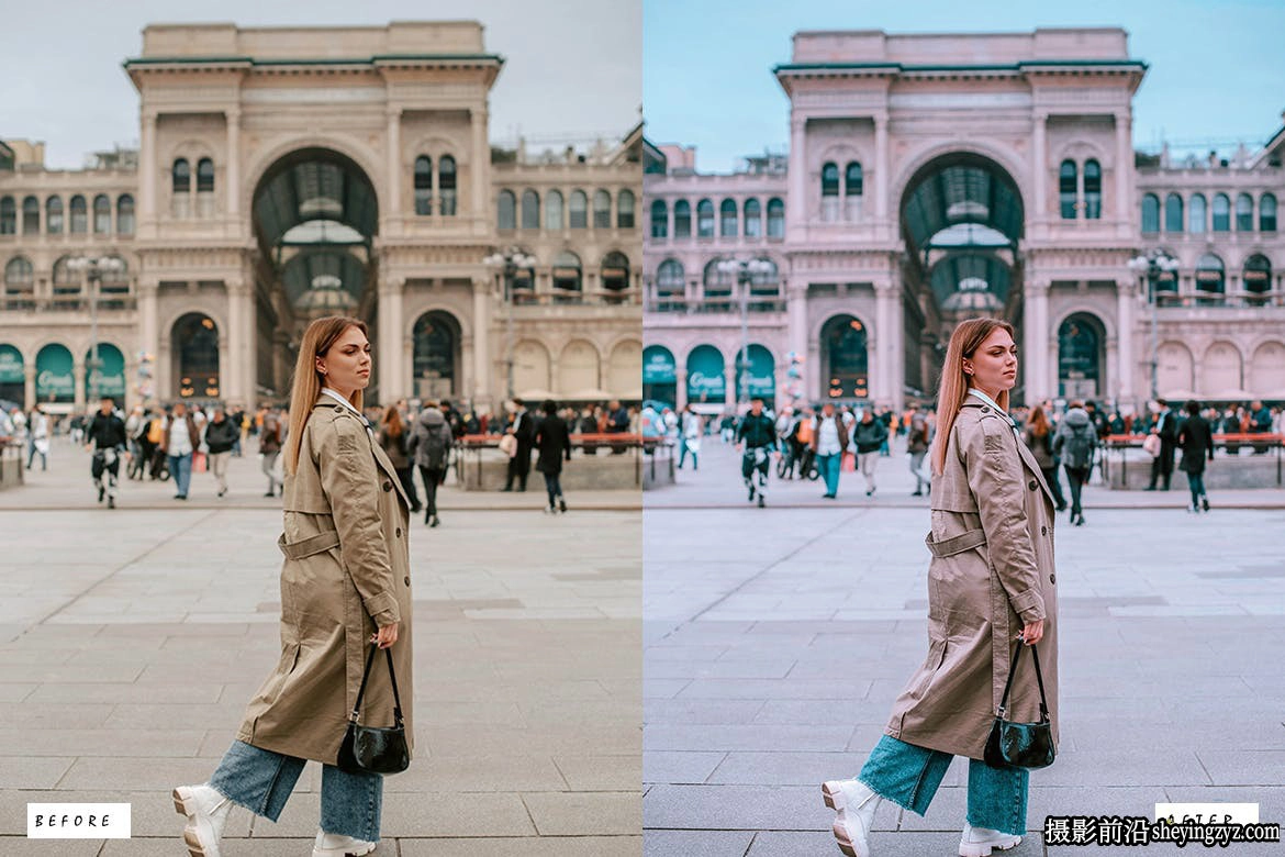 旅拍清新胶片人像后期调色LR预设Cozy Holiday Lightroom Presets