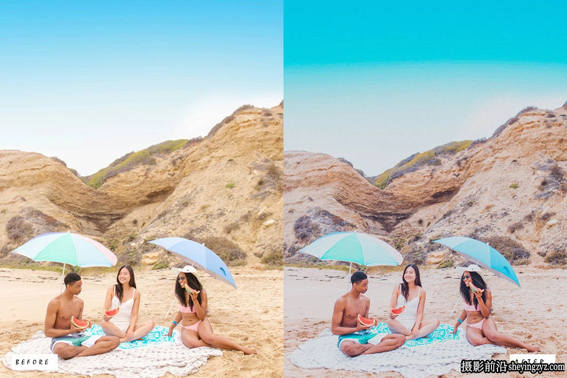 旅拍清新胶片人像后期调色LR预设Cozy Holiday Lightroom Presets