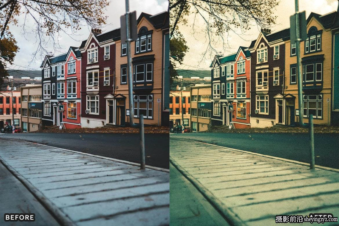 复古柯达电影胶卷色彩LR预设Vintage Retro Kodak Film Look Lightroom Presets