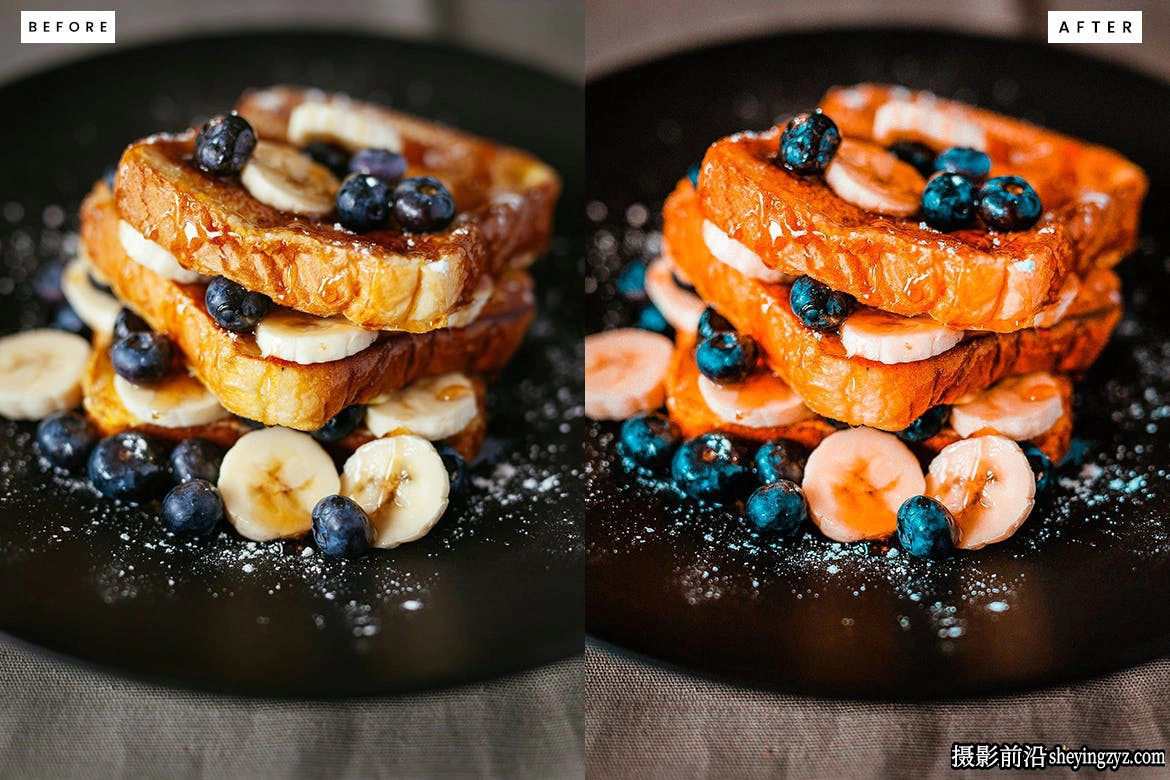美食摄影后期调色Lightroom预设Food Blogger Lightroom Presets