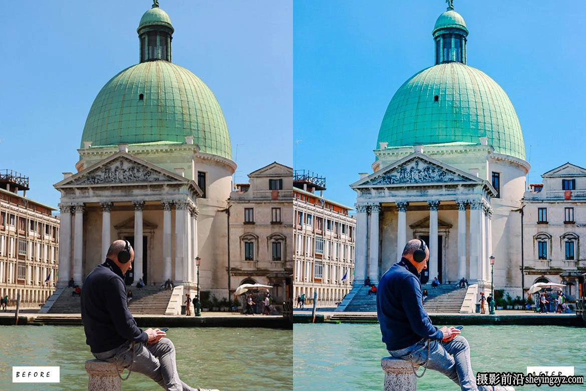 10种旅拍电影风光后期调色LR预设 Venice Cinematic Lightroom Presets