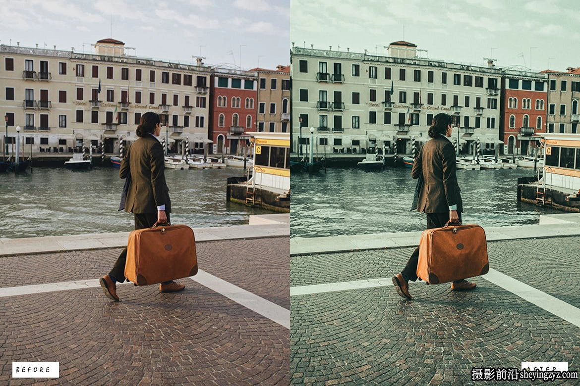 10种旅拍电影风光后期调色LR预设 Venice Cinematic Lightroom Presets