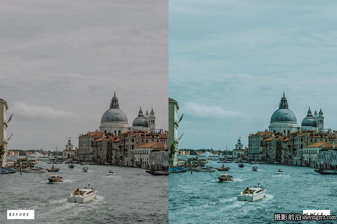 10种旅拍电影风光后期调色LR预设 Venice Cinematic Lightroom Presets