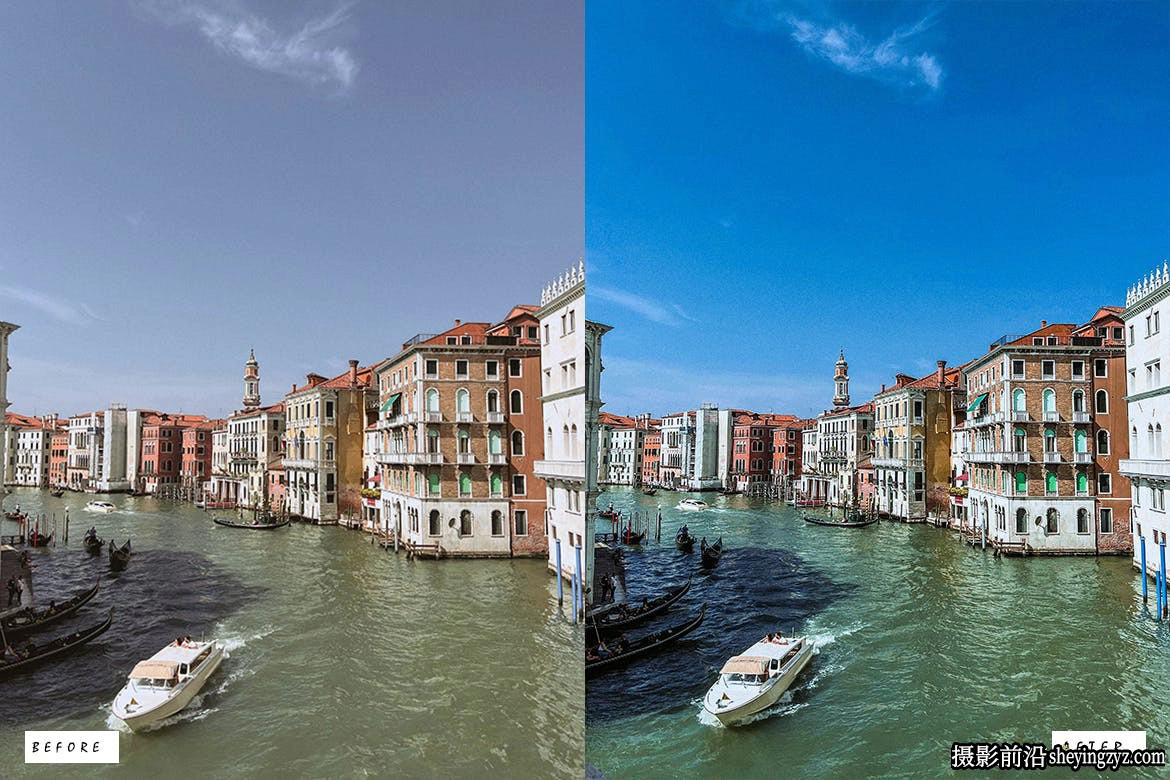 10种旅拍电影风光后期调色LR预设 Venice Cinematic Lightroom Presets