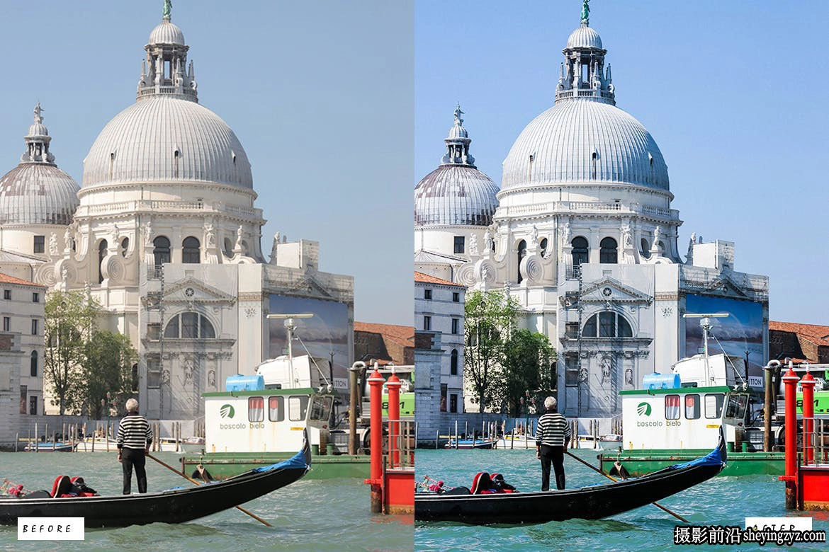 10种旅拍电影风光后期调色LR预设 Venice Cinematic Lightroom Presets