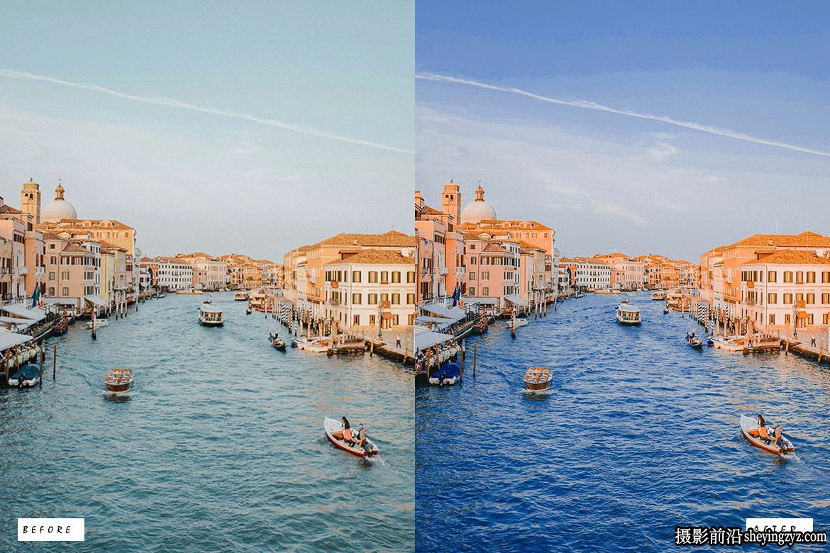 10种旅拍电影风光后期调色LR预设 Venice Cinematic Lightroom Presets