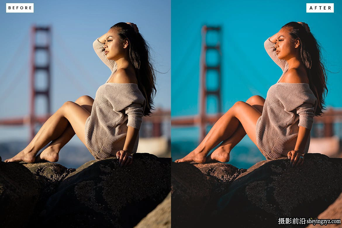 时尚电影人像后期调色LR预设 Fashion Editorial Lightroom Presets