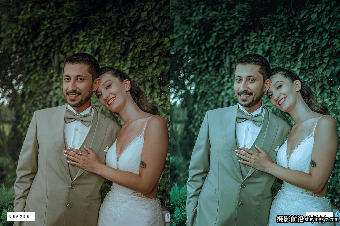 12种清新胶片婚礼人像Lightroom预设 Lush Wedding Lightroom Presets