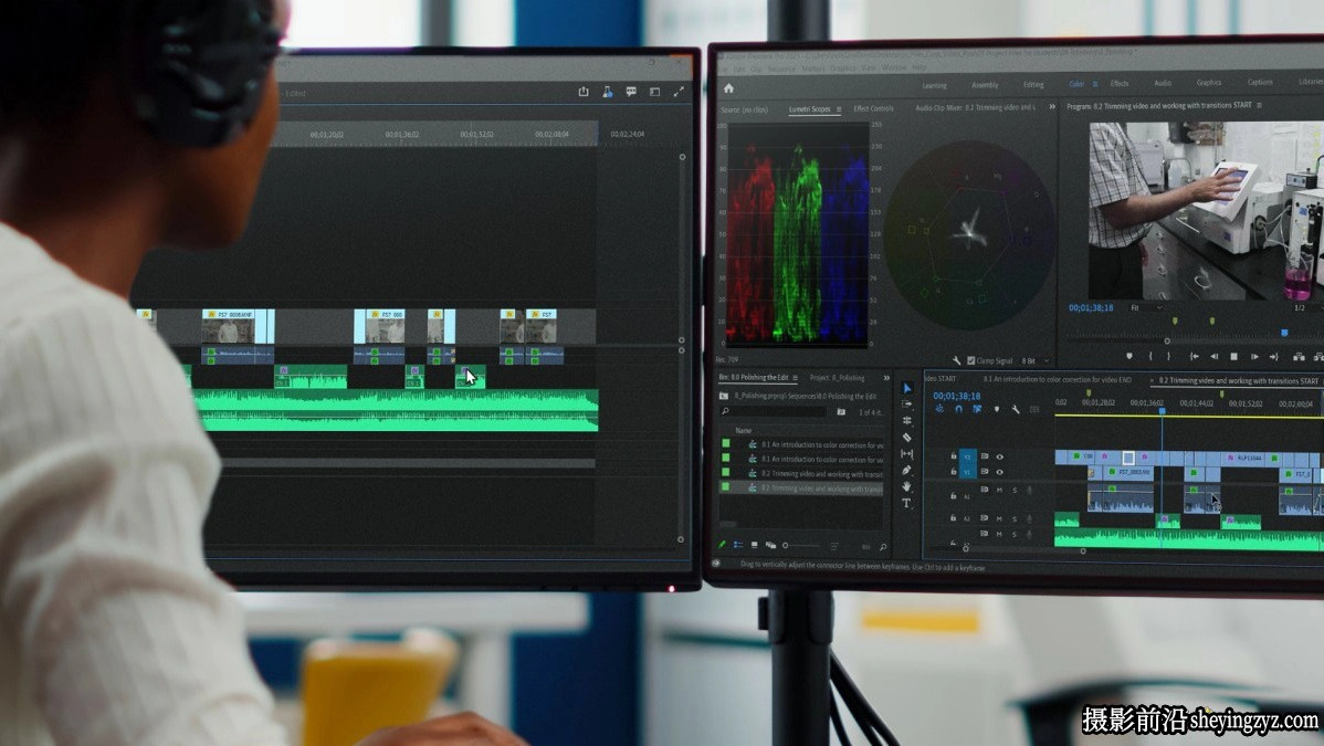 Premiere Pro 企业形象产品宣传视频后期剪辑调色教程-中文字幕