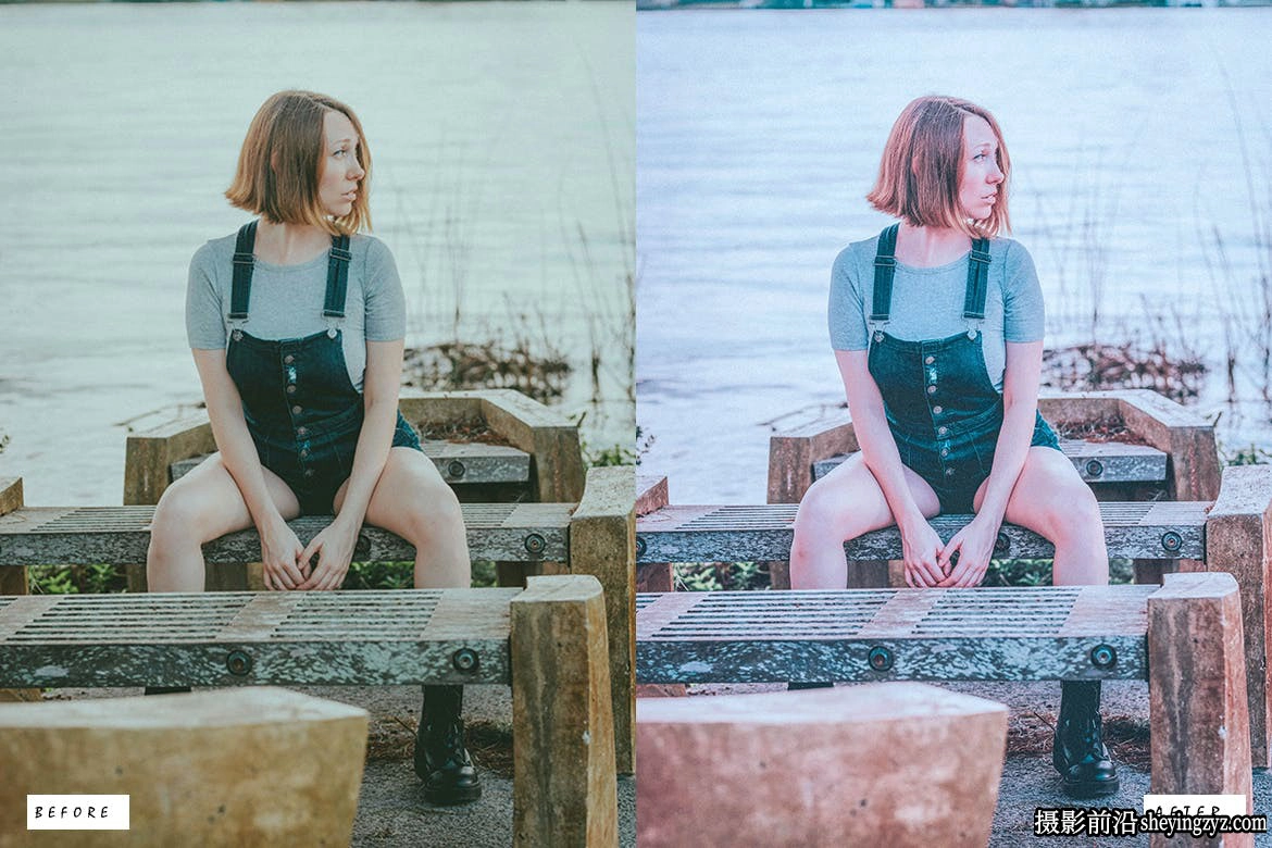 明亮紫色调胶片人像后期调色Lightroom预设 Brachyscome Nature Lightroom Presets