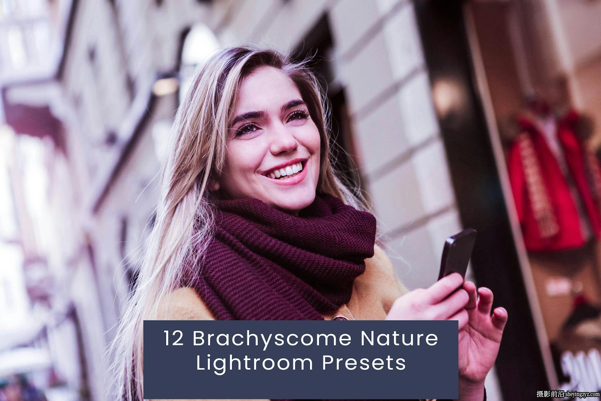 明亮紫色调胶片人像后期调色Lightroom预设 Brachyscome Nature Lightroom Presets