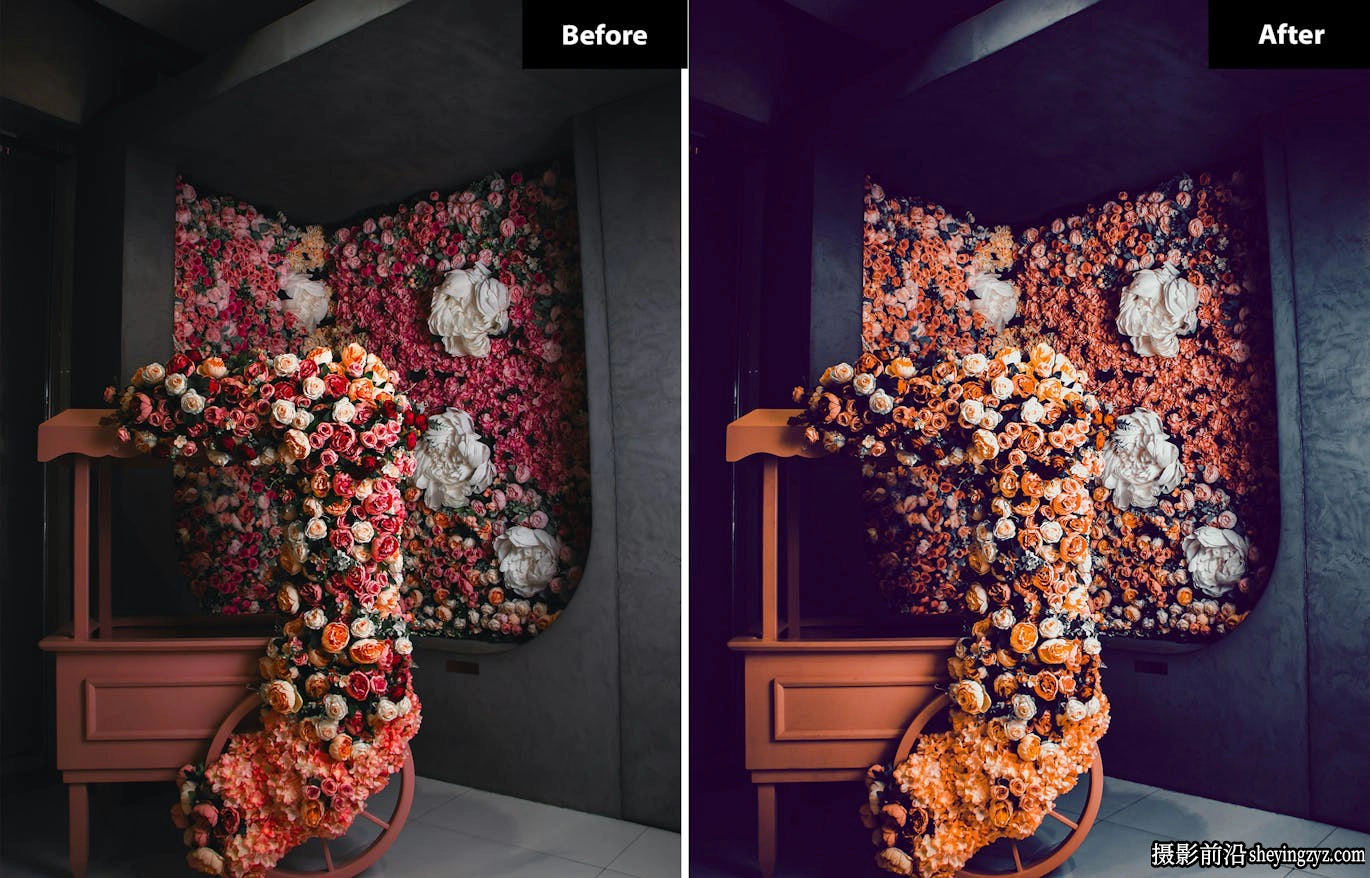 花卉静物复古胶片电影感Lightroom预设 Floral Glow Lightroom Presets