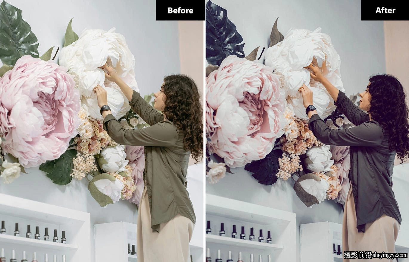 花卉静物复古胶片电影感Lightroom预设 Floral Glow Lightroom Presets
