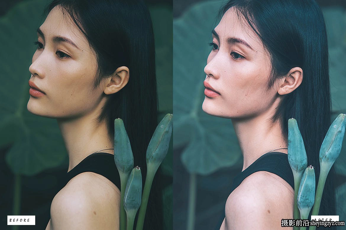 12种时尚胶片人像后期调色LR预设 Anthericum Lightroom Presets